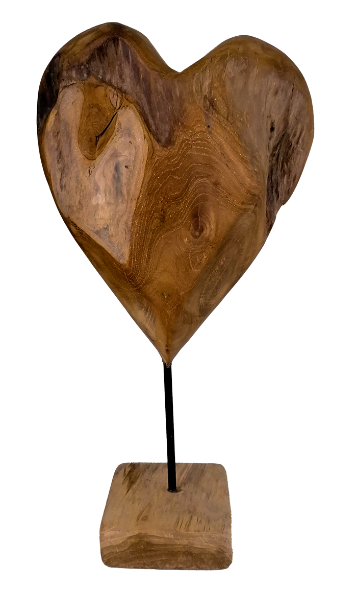 Herzskulptur Größe L