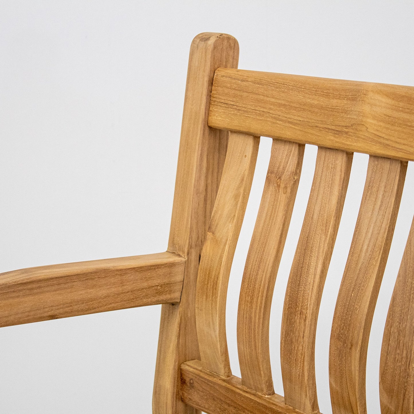 Gartenbank aus Teak – Serie München – 120 cm